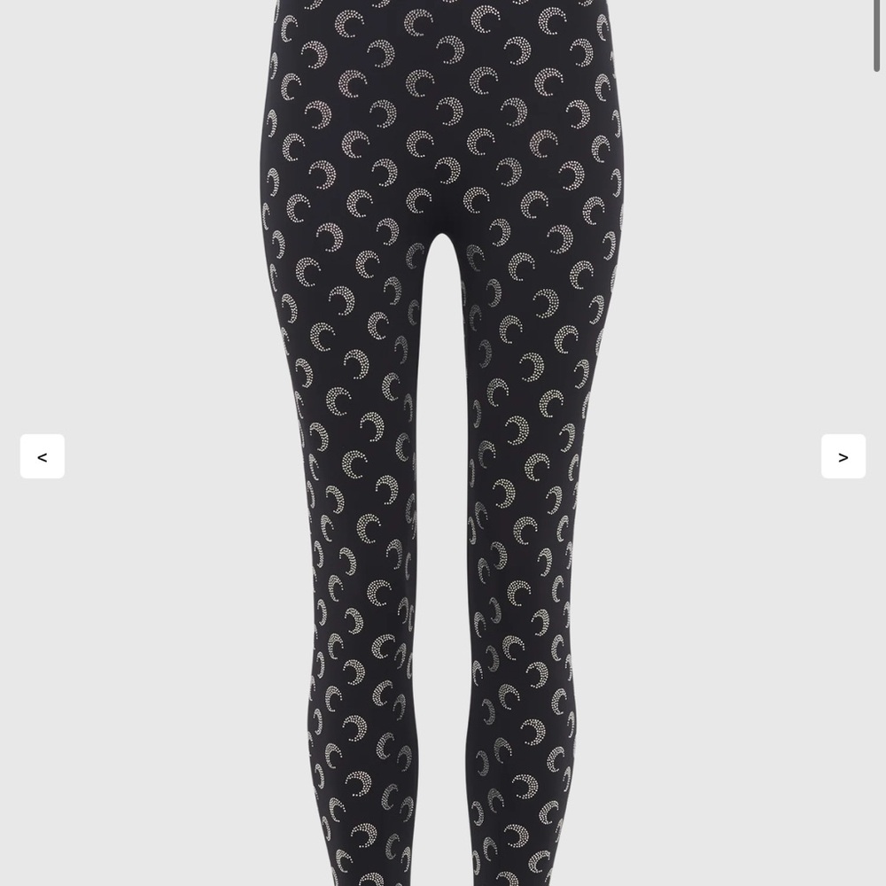 MARNIE SERRE
MOON RHINESTONED JERSEY STIRRUP LEGGINGS